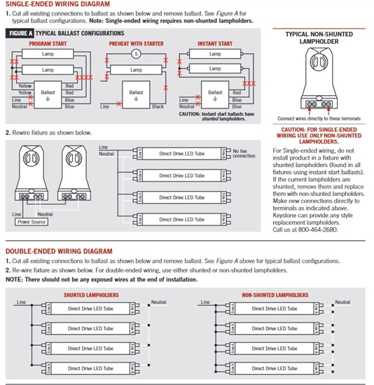 KT-LED25T8-48G-850-DX2-CP Keystone T8s with 5000K - Image 3